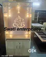 New wooden temple pooja ghar mandir home furniture