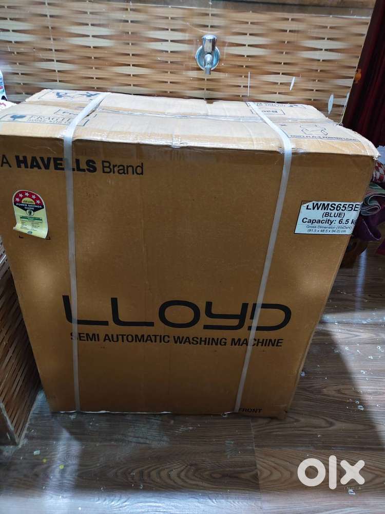Brand New Lloyd Washing Machine – Unused, 6 Months Old  ₹8,000