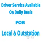 Driver service available on Daily Basis