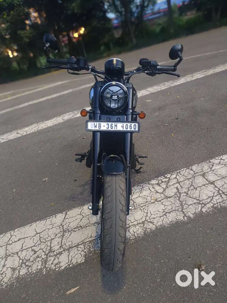 showroom condition and less used motorcycle