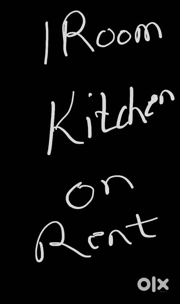 One room kitchen  on rent for singal person