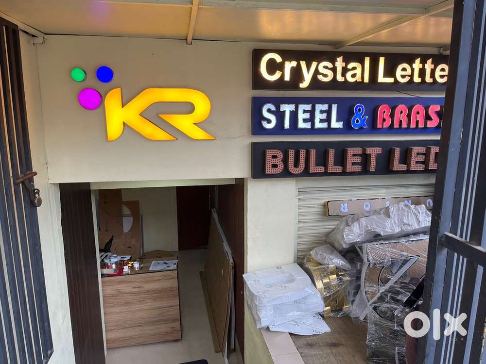 Signboard letter making