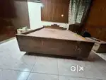 4 Pure Teak wood beds with storage (2 single, 2 king size)