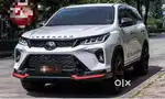 Fortuner legender add on kit abs plastic piano black red