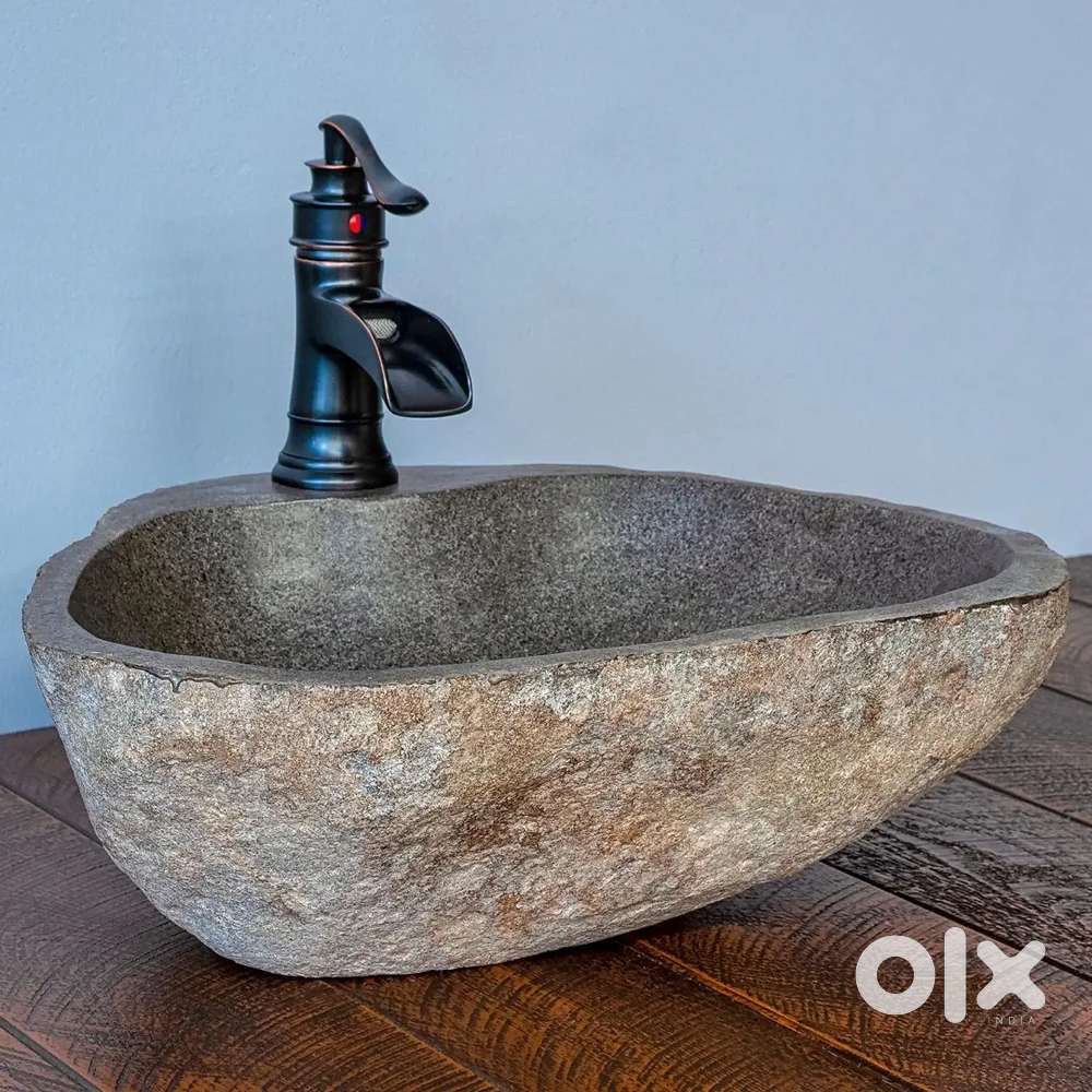 Luxury Stone Wash Basin  Custom Made on Order  Modern Villa Design