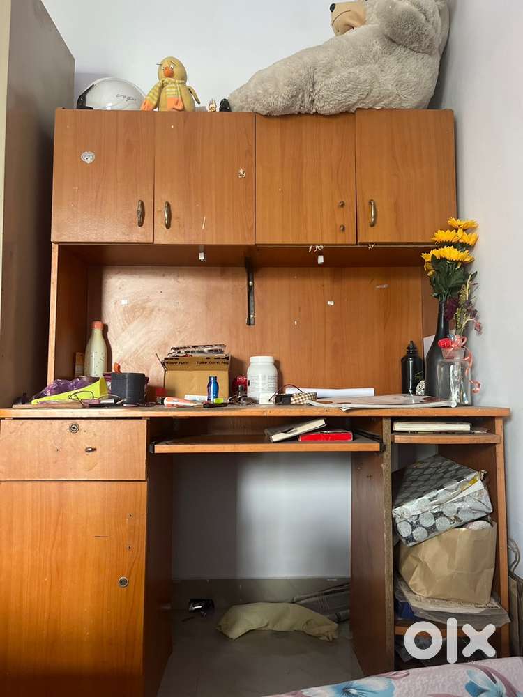 Cabinet and computer table in big full size