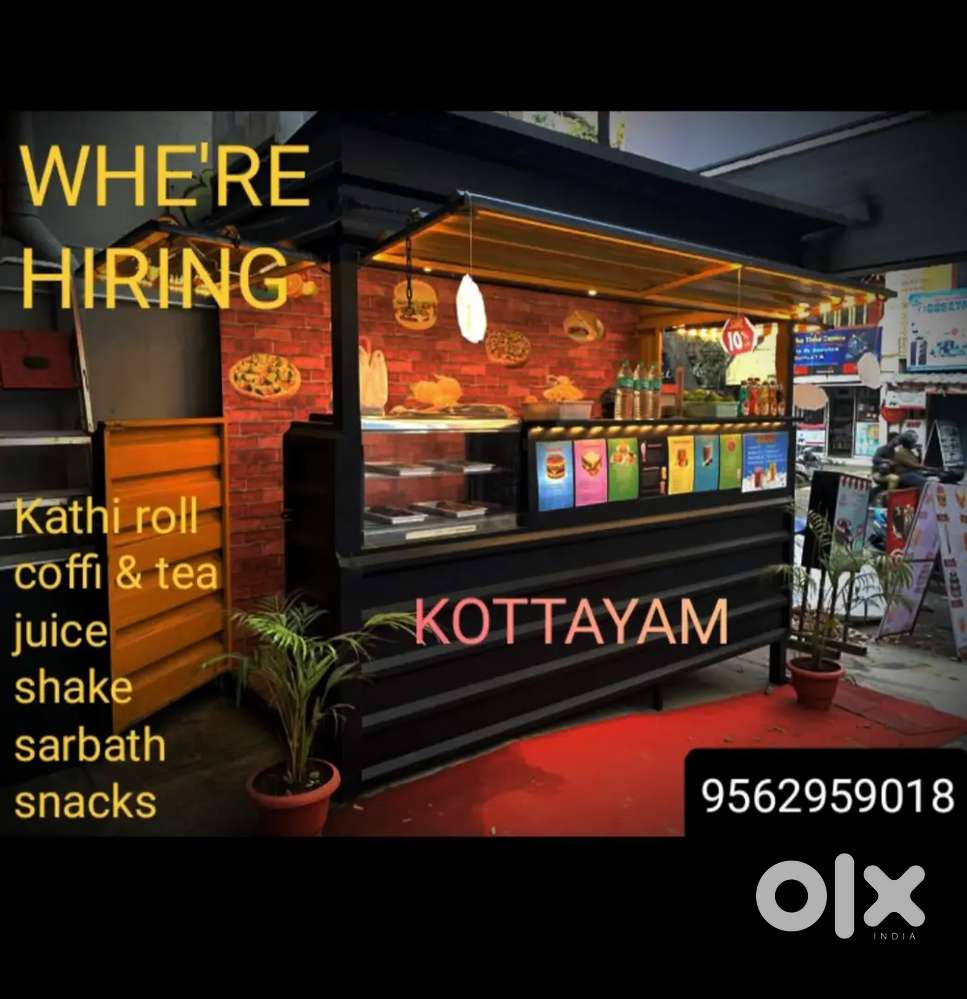 Cafe shef needed Kottayam