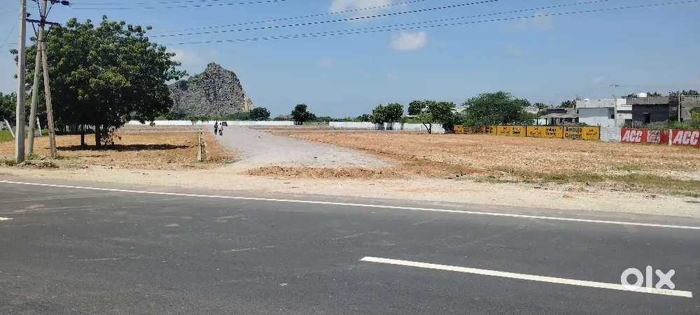 Open Plots for sale in Perecharla Junction Near