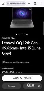 Lenovo gaming Laptop
