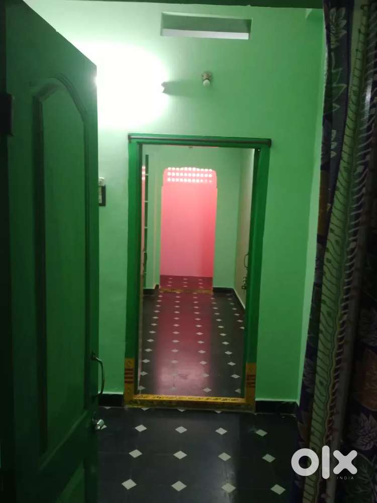 1 BHK with bathroom suitable for family in first floor