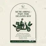 Part time delivery boy needed at Whealthier Salads Nanthancode