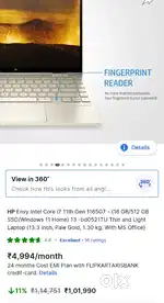 HP Envy X360 Core i7 OLED Touch Screen
