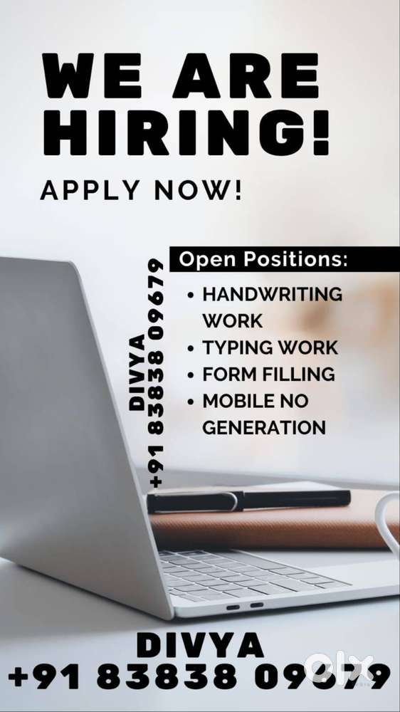 TYPING JOB (WORK FROM HOME)