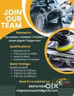 Wanted for car wash