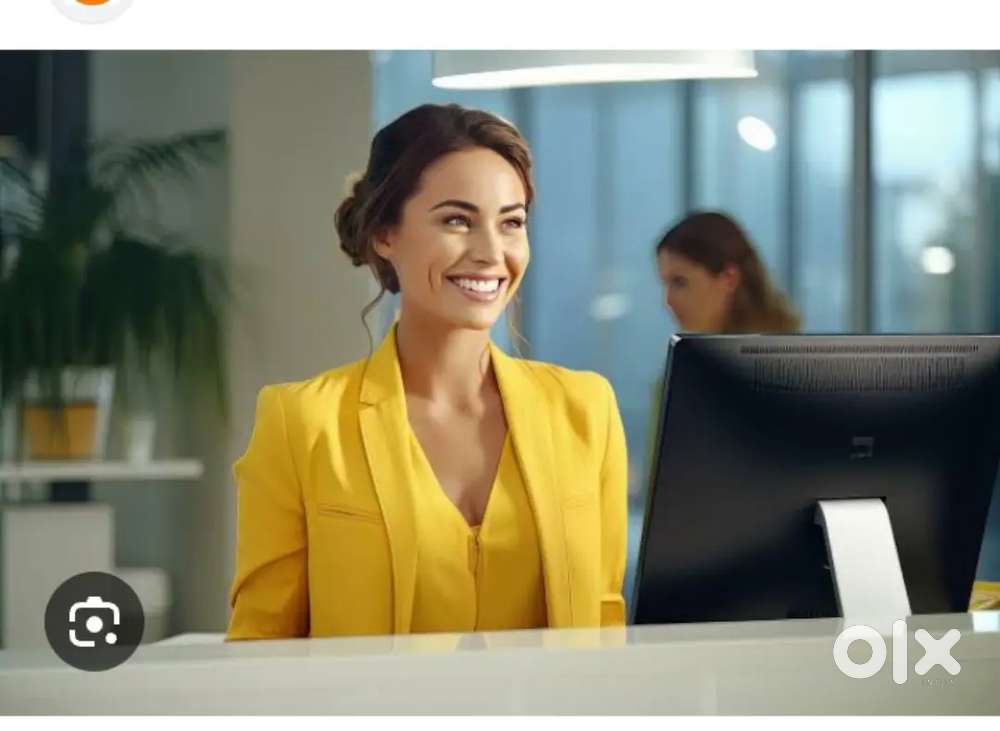 Receptionist office work