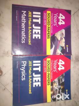 Arihant previous 44 year questions paper for IIT Jee advanced and Main