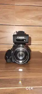 Camera with lens 4k recording