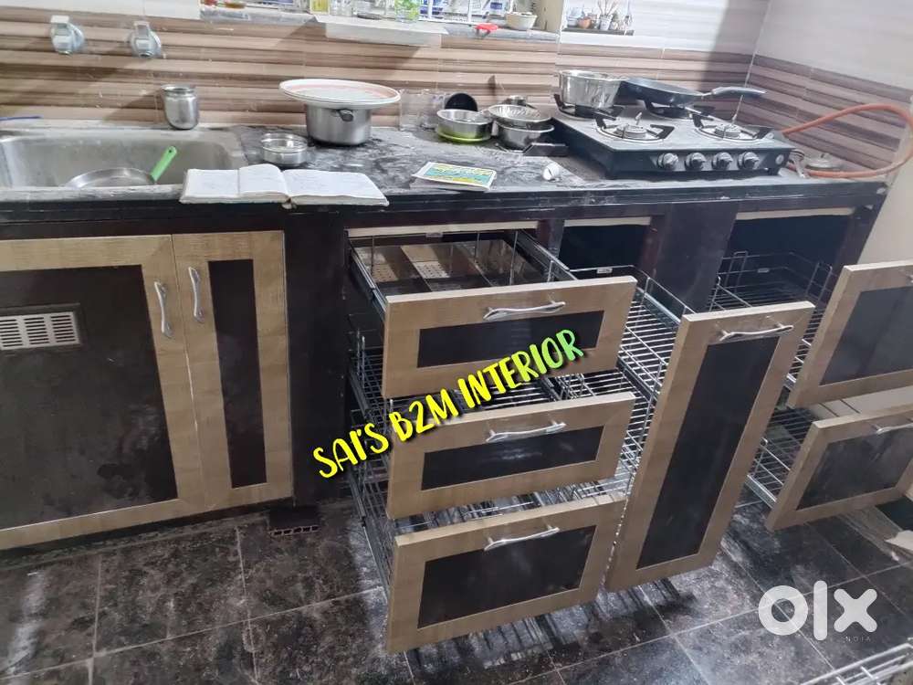 PVC Work - INTERIOR - UPVC INTERIOR - WOOD Work - Modular kitchen