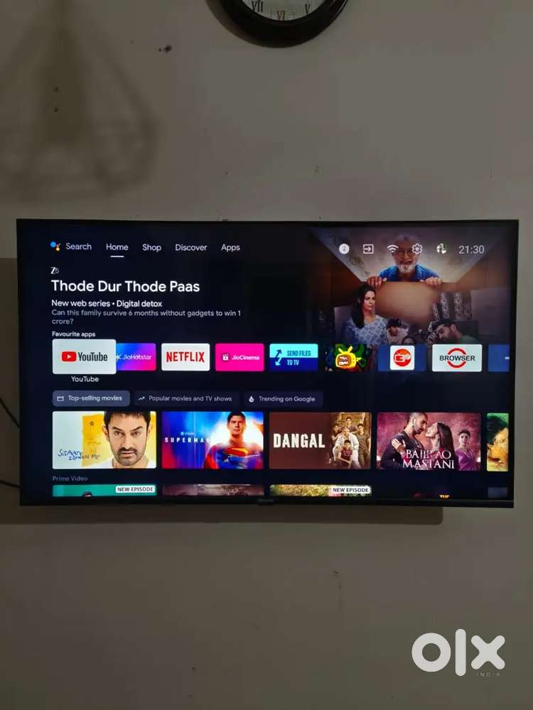 Good condition Android Smart TV Hisense 43 inch