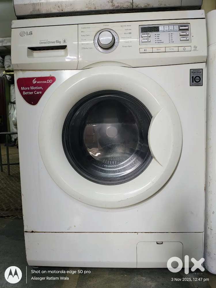 LG front load washing machine