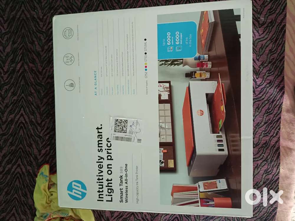 New HP smart tank 589 printer