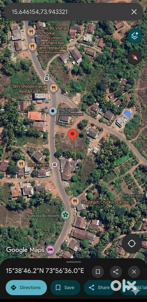 Plot area at Nanoda, Bicholim,North Goa