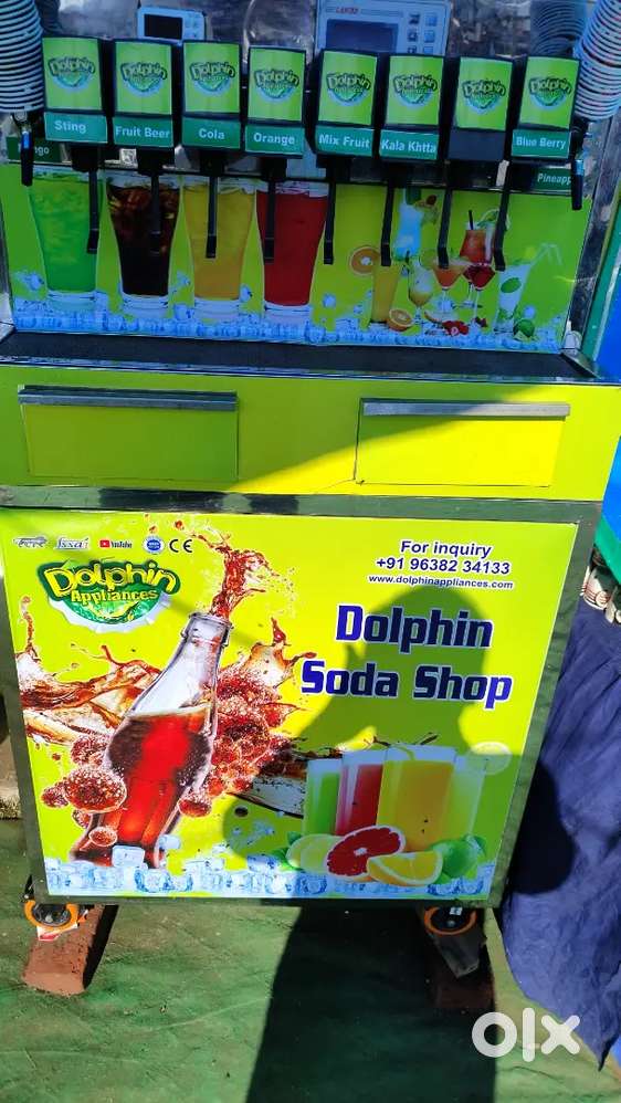 Ten flavors soda machine