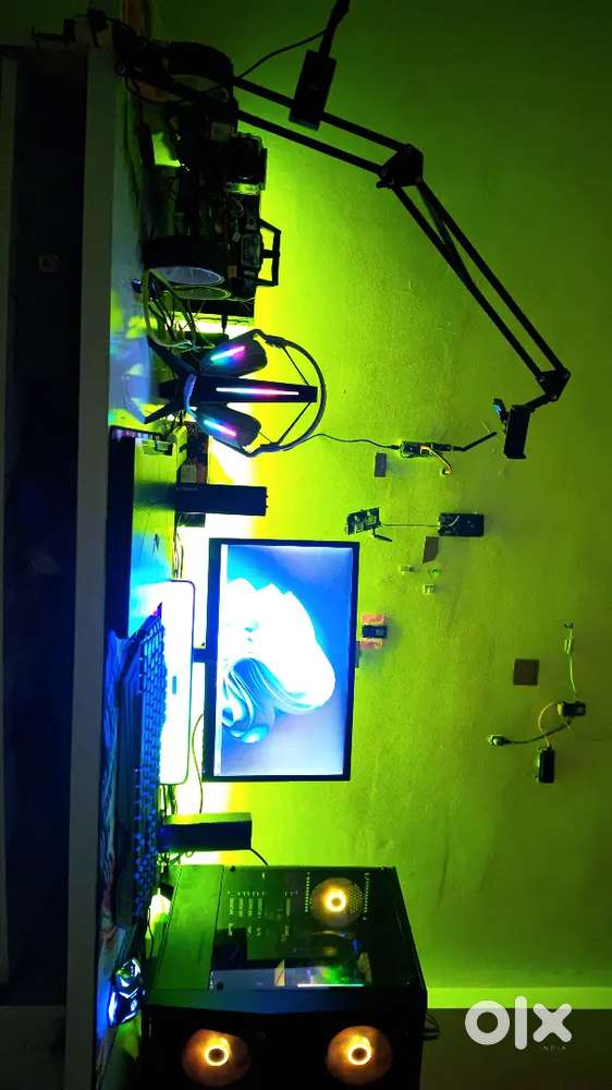 Gaming PC  Gaming chair  Gaming Table