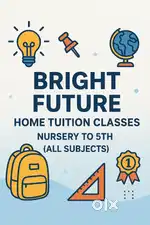 Bright Future Home tuition classes on YOUR DOORSTEP