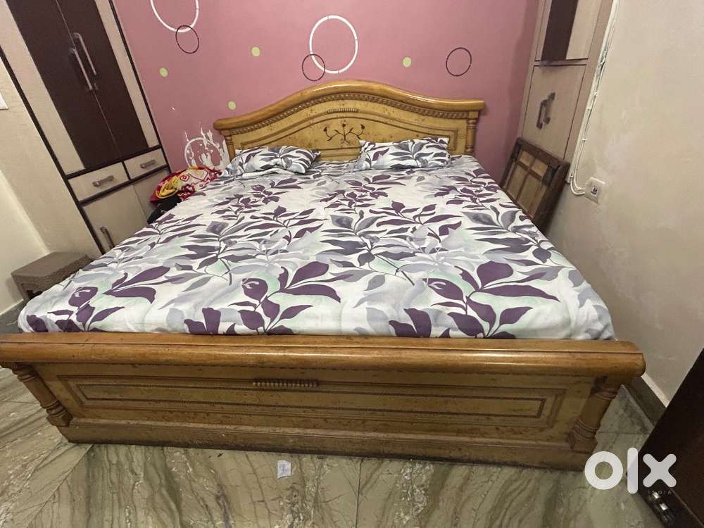 Double Bed with Mattress in good condition