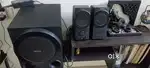 Sony home theater with dual speaker and 1 woofer