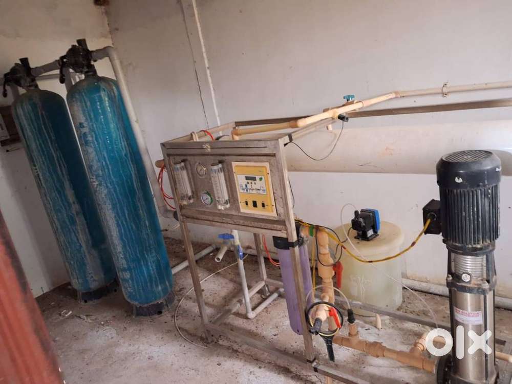 RO Plant with  two thousand litre capacity per hour