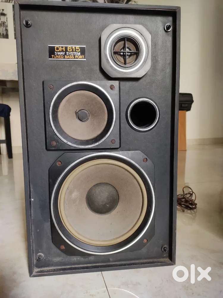 Philips vintage power house, working condition with 3 way speakers