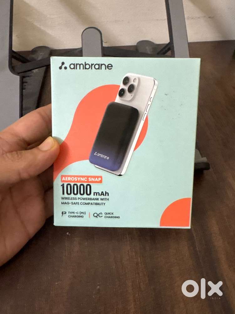 Ambrane Magsafe Wireless 10000Mah Fast Charging