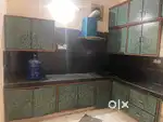 3 bhk apartment with chimney . AC . lights and fans