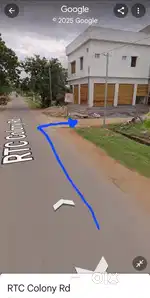 Kothapeta Corner land for sale--2nd right from JK venue apartment