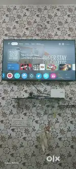 Acer Google 43 inch led tv in working condition with bill/box/remote .