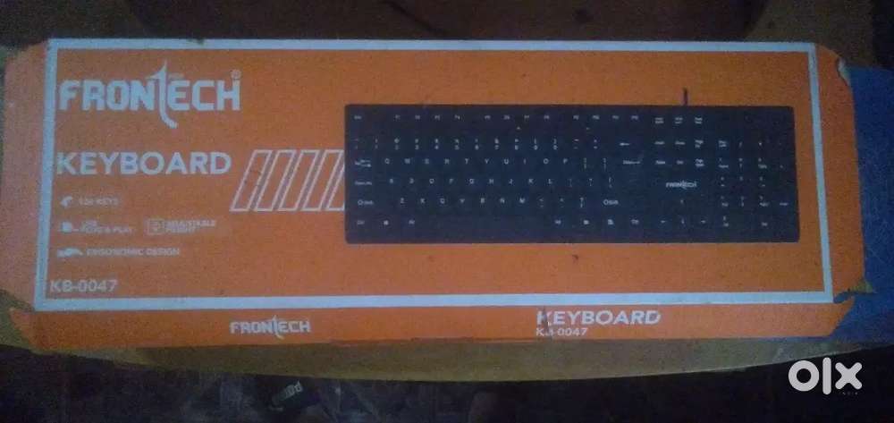 Nter monitor and keyboard