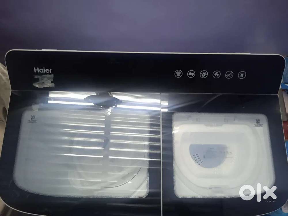 Brand new Haier semi new auto matic machine 7kg urgent sell