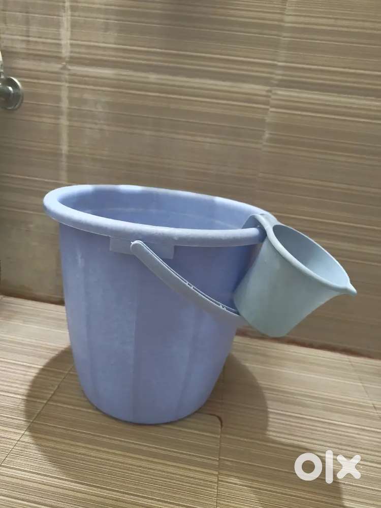 Bucket, Spinning Mop and bucket, Two dustbins