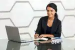Female personal secretary