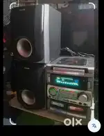 Aiwa hi fi system kinte chai sudhu machine