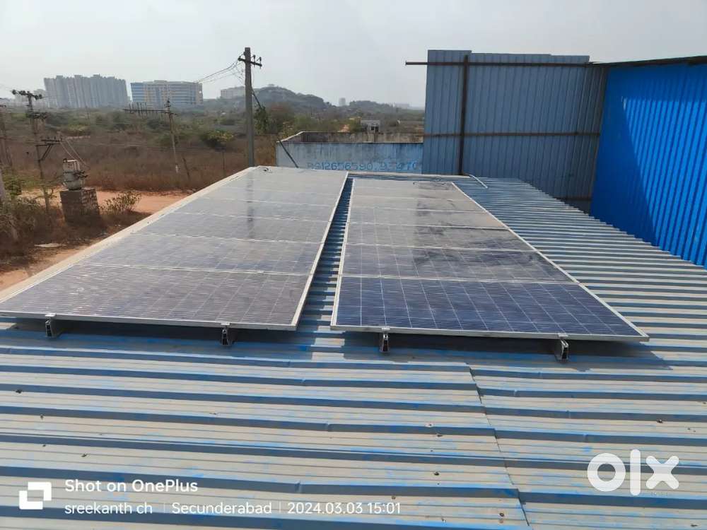 Tata solar 5 kw and inverter capacity upto 10 kw