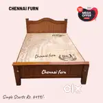 Cot , Wooden Cot Sale , New Double , Queen , King Size@  NNMMN