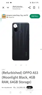 Oppo a 53 model condition very good condition