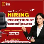 Receptionist for immigration office