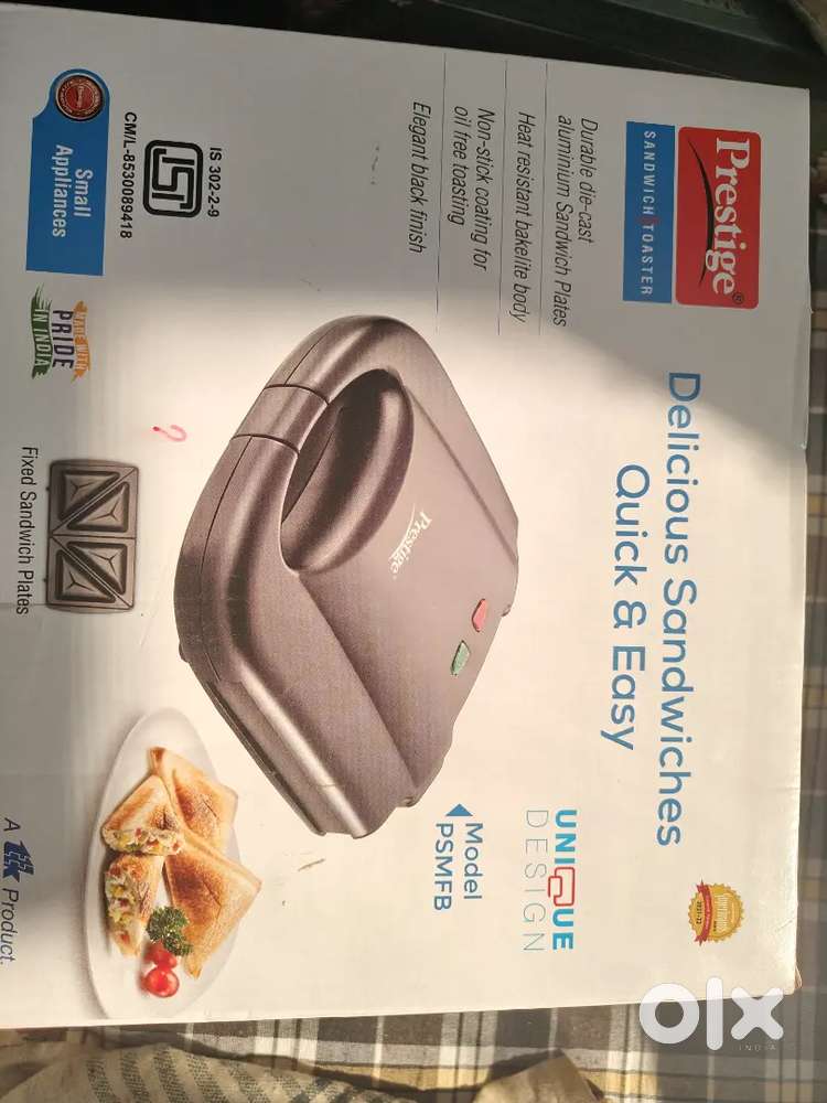 Want to sell new Air fryer , coffe machine maker, Dinner set etc
