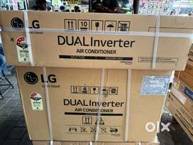 Lg 1.5 ton 3 star Dual inv Split AC with bill and warranty