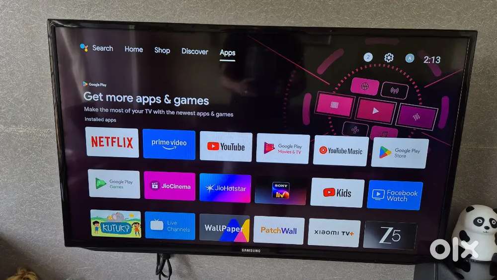 Samsung LED TV 40inch with MI smart TV stick