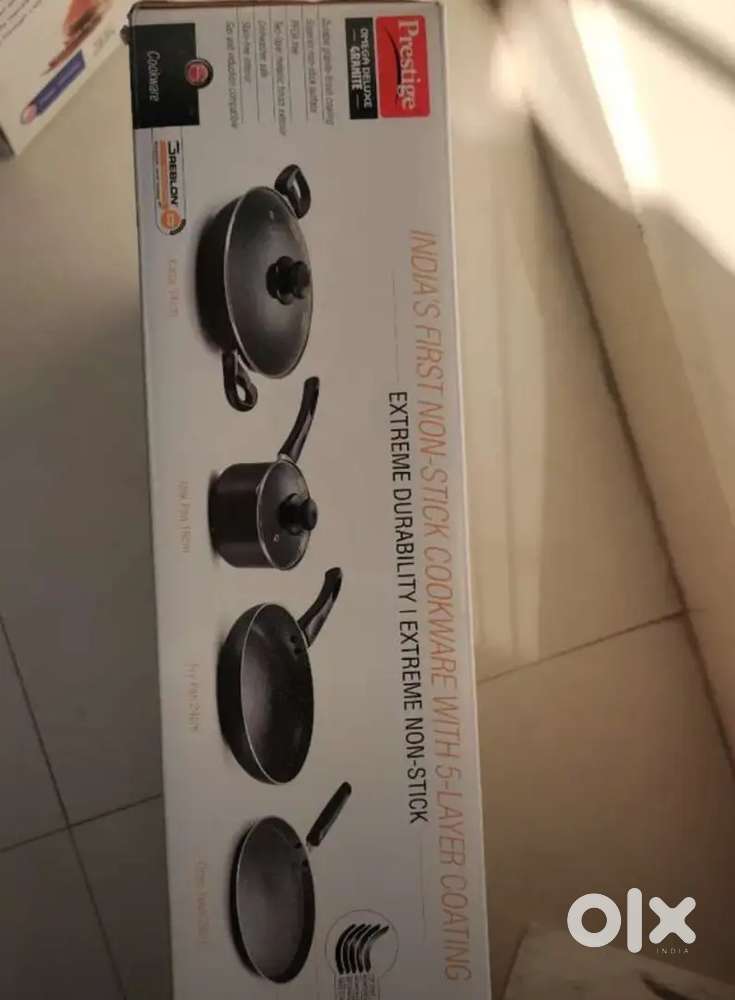 Prestige granite non stick 4 pieces set